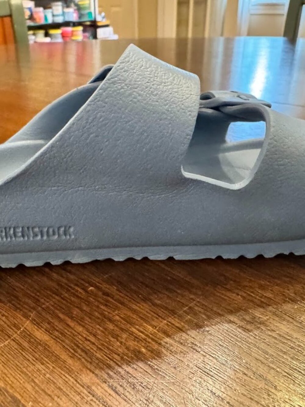 Birkenstock Kids Arizona EVA Sandals Black Slip-On Size 33 EU (2 US) Waterproof - Picture 3 of 6
